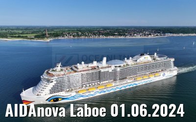 AIDAnova Laboe 01.06.2024
