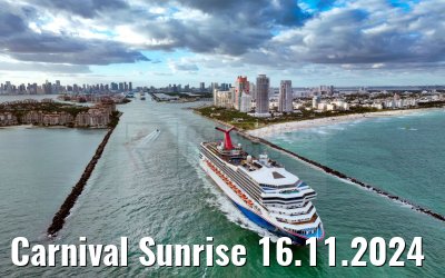 Carnival Sunrise 16.11.2024