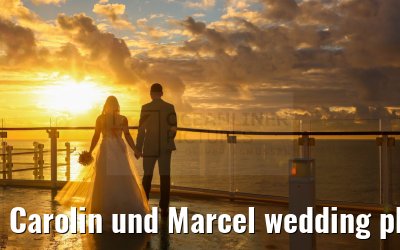 Carolin und Marcel wedding photos Celebrity Edge