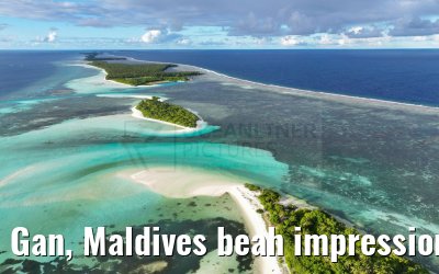 Gan, Maldives beah impressions