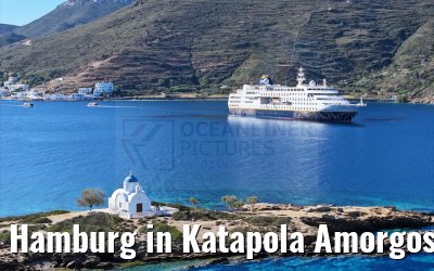 Hamburg in Katapola Amorgos Greece