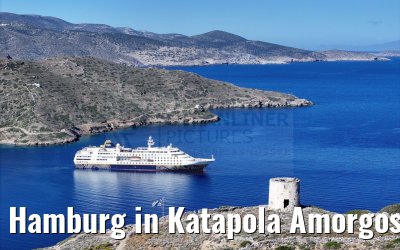 Hamburg in Katapola Amorgos, Greece