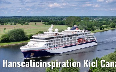 Hanseaticinspiration Kiel Canal transit