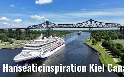 Hanseaticinspiration Kiel Canal transit