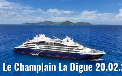 Le Champlain La Digue 20.02.2024