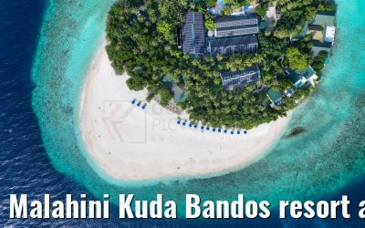 Malahini Kuda Bandos resort areal view