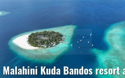 Malahini Kuda Bandos resort areal view