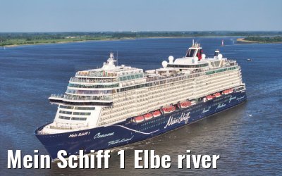 Mein Schiff 1 Elbe river