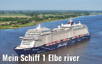 Mein Schiff 1 Elbe river