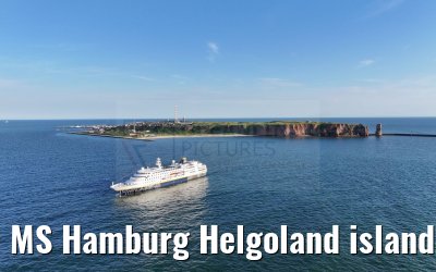 MS Hamburg Helgoland island