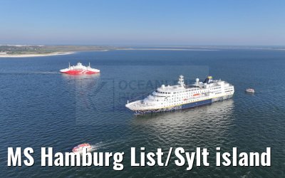 MS Hamburg List/Sylt island