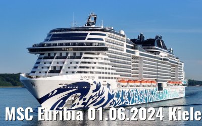 MSC Euribia 01.06.2024 Kieler Foerde