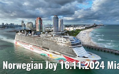 Norwegian Joy 16.11.2024 Miami