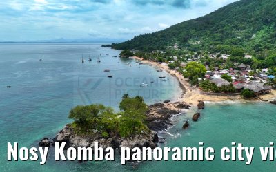 Nosy Komba panoramic city views