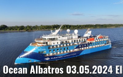 Ocean Albatros 03.05.2024 Elbe near Wedel
