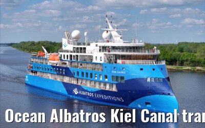 Ocean Albatros Kiel Canal transit