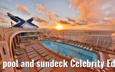 pool and sundeck Celebrity Edge