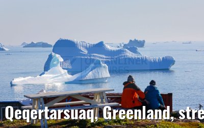 Qeqertarsuaq, Greenland, street and city impressions