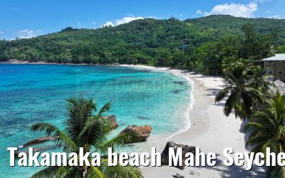 Takamaka beach Mahe Seychelles