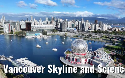 Vancouver Skyline and Science World 20.09.2024