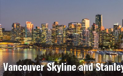 Vancouver Skyline and Stanley Park 18.09.2024