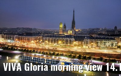 VIVA Gloria morning view 14.12.2024 Rouen