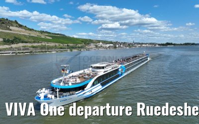 VIVA One departure Ruedesheim