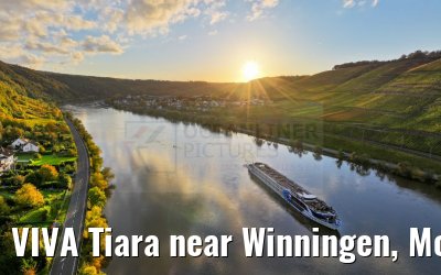 VIVA Tiara near Winningen, Moselle