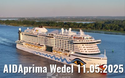 AIDAprima Wedel 11.05.2025