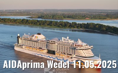 AIDAprima Wedel 11.05.2025