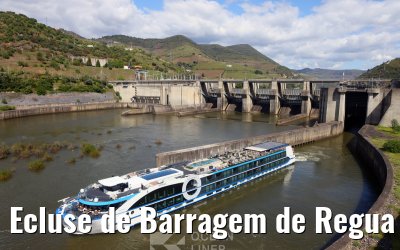 Ecluse de Barragem de Regua with Porto Mirante 22.04.2025