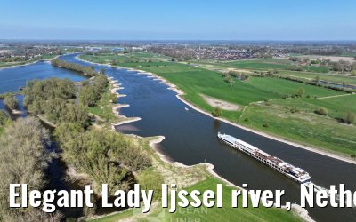 Elegant Lady Ijssel river, Netherlands 04.04.2025