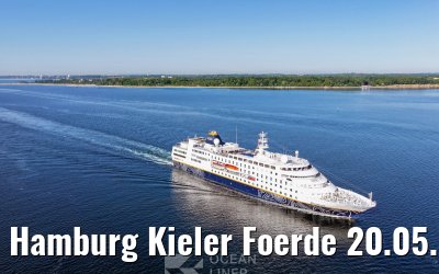 Hamburg Kieler Foerde 20.05.2025 after NOK