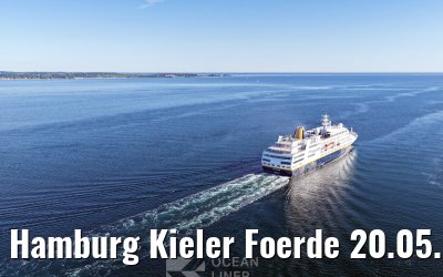 Hamburg Kieler Foerde 20.05.2025 after NOK