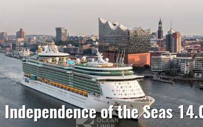Independence of the Seas 14.08.2025 Hamburg arrival