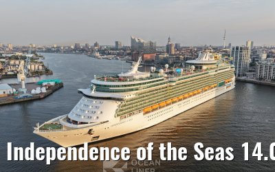 Independence of the Seas 14.08.2025 Hamburg arrival