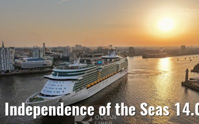 Independence of the Seas 14.08.2025 Hamburg arrival