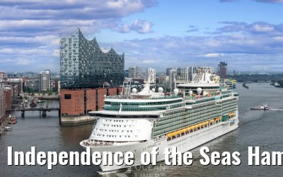 Independence of the Seas Hamburg departure 14.08.2025