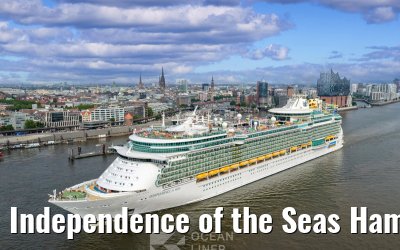 Independence of the Seas Hamburg departure 14.08.2025