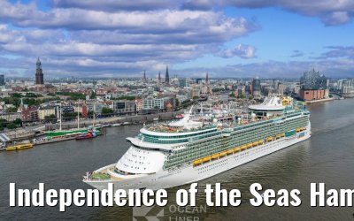 Independence of the Seas Hamburg departure 14.08.2025