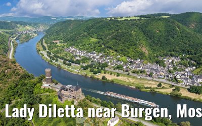 Lady Diletta near Burgen, Mosel 11.06.2025
