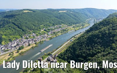 Lady Diletta near Burgen, Mosel 11.06.2025