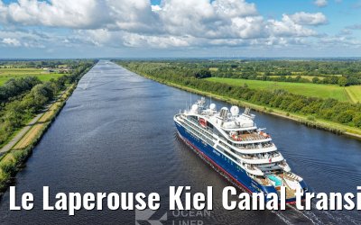 Le Laperouse Kiel Canal transit 23.08.2025