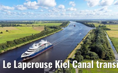 Le Laperouse Kiel Canal transit 23.08.2025