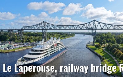 Le Laperouse, railway bridge Rendsburg 23. Aug. 2025