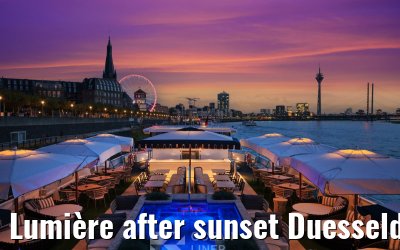 Lumière after sunset Duesseldorf 30.10.2025