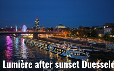Lumière after sunset Duesseldorf 30.10.2025