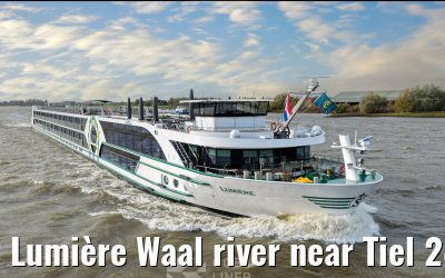 Lumière Waal river near Tiel 28.10.2025