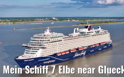 Mein Schiff 7 Elbe near Glueckstadt 07.05.2025