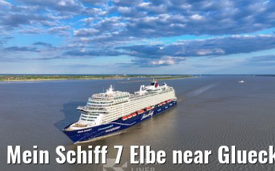 Mein Schiff 7 Elbe near Glueckstadt 07.05.2025